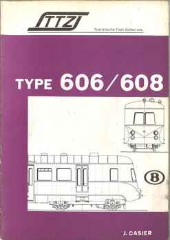 Dieselmotorstellen typen 606 en 608. TTZ - Brochure nr 7
